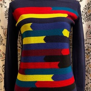 Colorful Striped Sweater